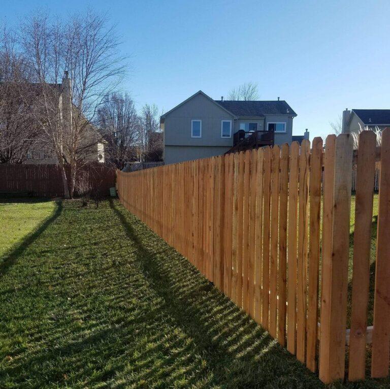 Wood Fence Sergio's Fence Kansas City Fence Company